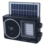 اسپیکر رادیو KBroad مدل KTF-1646 - مشکی - TCO (دارای چراغ قوه و پنل خورشیدی)
