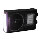 اسپیکر رادیو KBroad مدل KTF-1646 - مشکی - TCO (دارای چراغ قوه و پنل خورشیدی) - تصویر 5