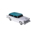 اسپیکر بی سیم طرح ماشین کلاسیک WSTER مدل WS-1955 - سفید - MMX - تصویر 3