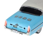 اسپیکر بی سیم طرح ماشین کلاسیک WSTER مدل WS-1957 - آبی - MMX - تصویر 6