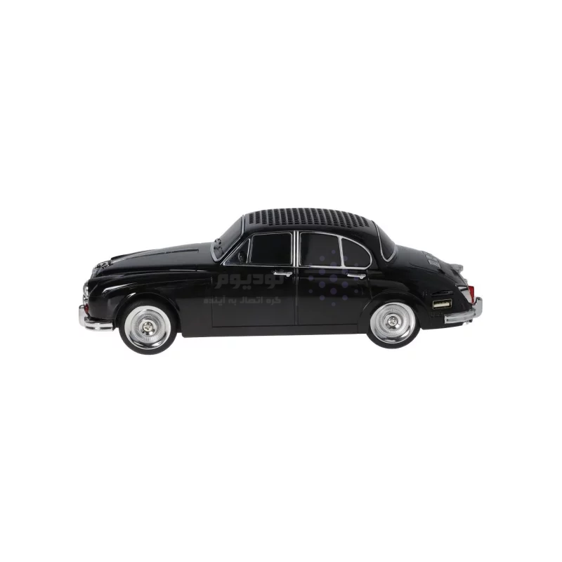 اسپیکر بی سیم طرح ماشین کلاسیک WSTER مدل WS-596 - مشکی - MMX - تصویر 5