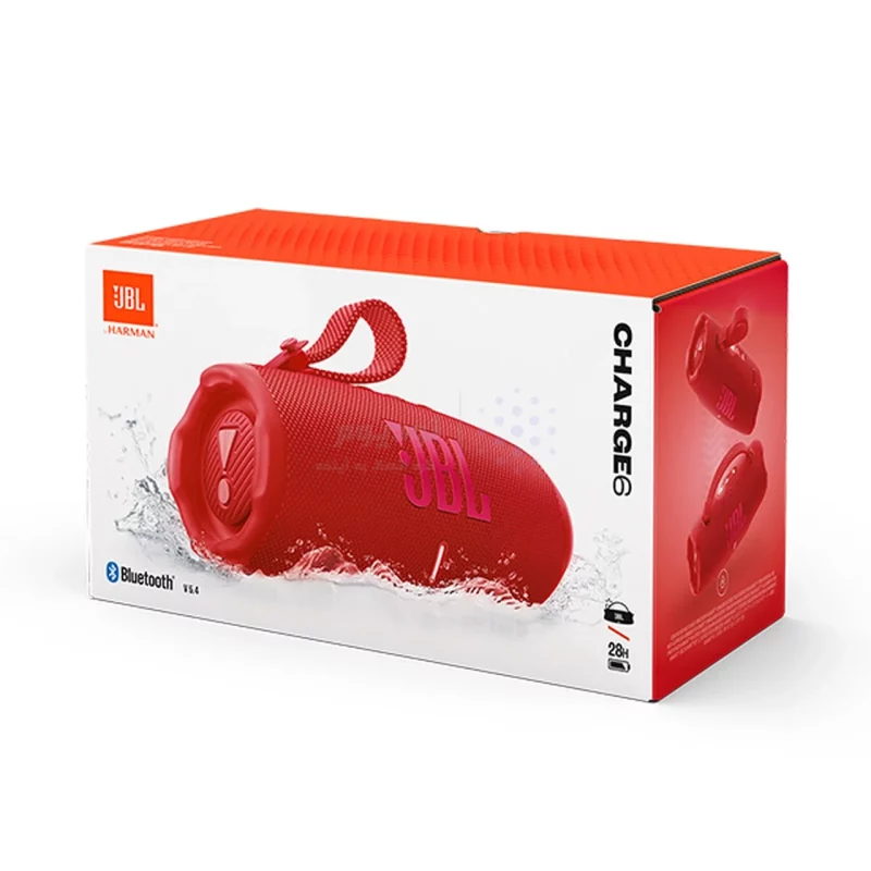 اسپیکر پرتابل JBL مدل CHARGE6 - قرمز - تصویر 6