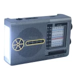 اسپیکر رادیو BIG SOUND مدل KTF-1480 - طوسی - TCO (دارای چراغ قوه و پنل خورشیدی) - تصویر 3