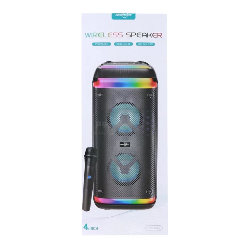 اسپیکر بی سیم Greatnice مدل GTS-2088 - مشکی - ASP (گارانتی شش ماهه آروین سپهر) - تصویر 9