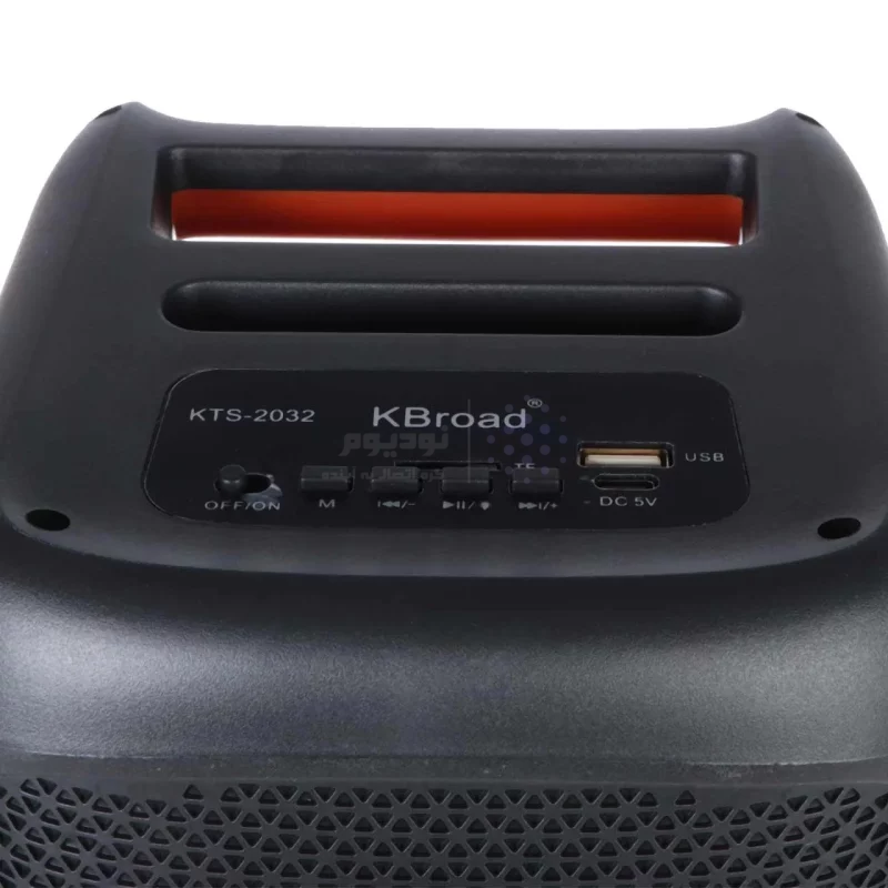 اسپیکر بی سیم BIG SOUND مدل KTS-2032 - مشکی - ASP (گارانتی شش ماهه آروین سپهر) - تصویر 5
