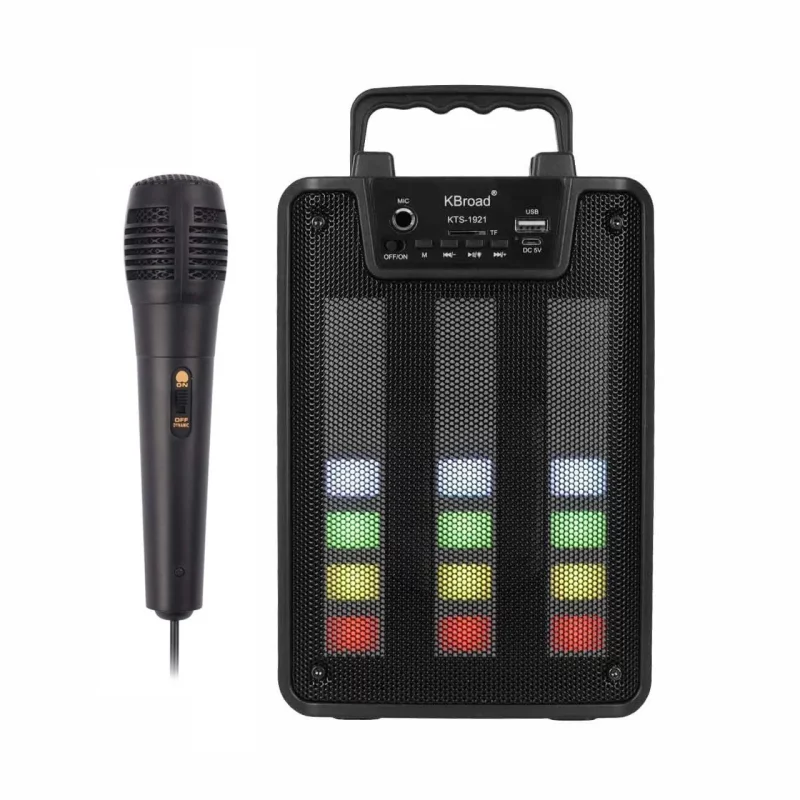 اسپیکر بی سیم BIG SOUND مدل KTS-1921 - مشکی - ASP (گارانتی شش ماهه آروین سپهر) - تصویر 2