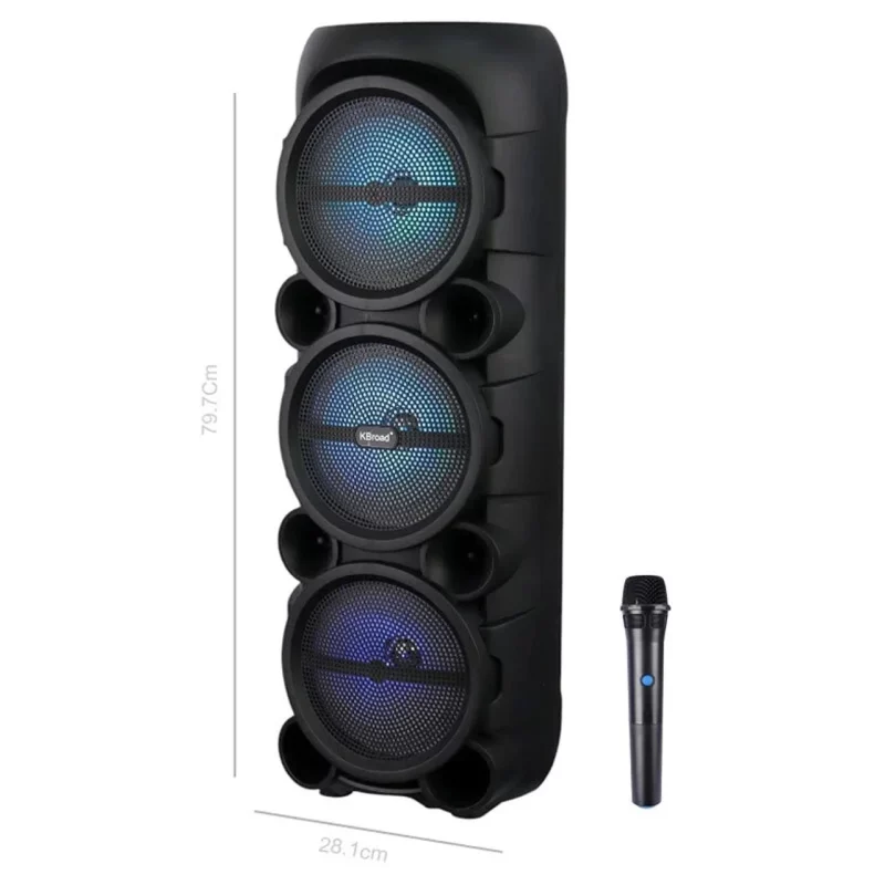 اسپیکر بی سیم BIG SOUND مدل KTS-2185 - مشکی - ASP (گارانتی شش ماهه آروین سپهر) - تصویر 2