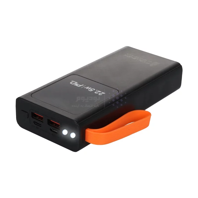 پاوربانک (PD و فست شارژ) Fownix 22.5W 20000mAh مدل G01 - مشکی - تصویر 6