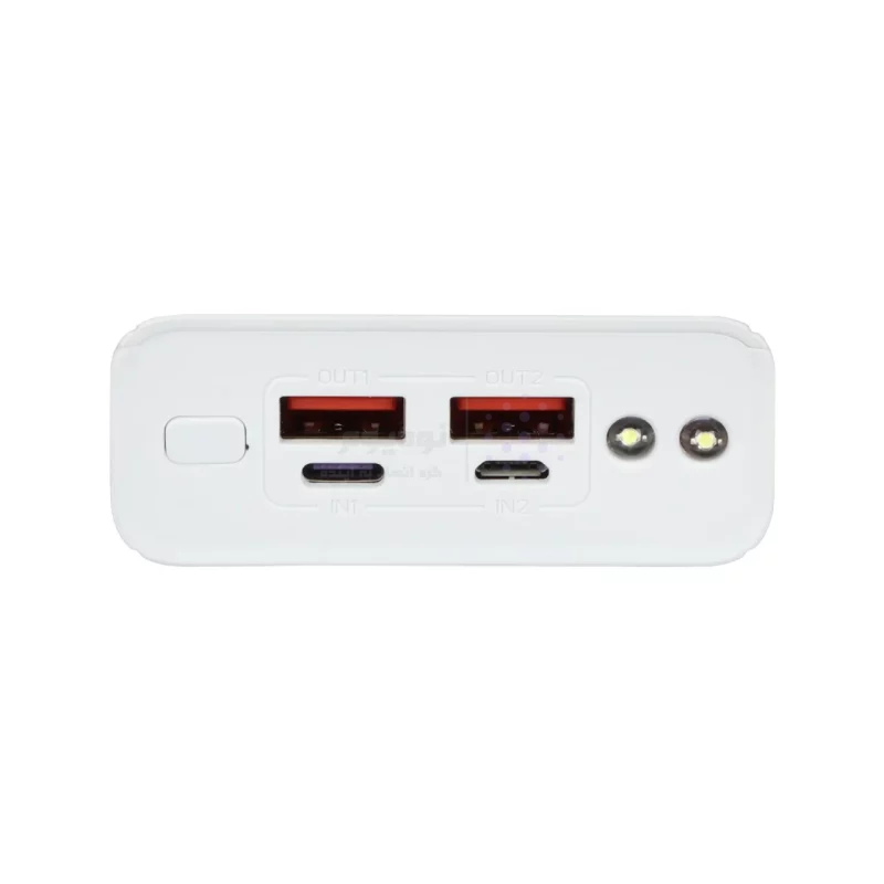 پاوربانک (PD و فست شارژ) Fownix 22.5W 20000mAh مدل G01 - سفید - تصویر 7