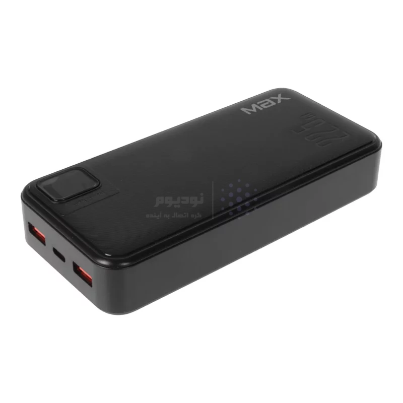 پاوربانک فست شارژ Max 20000mAh مدل MZ-11 22.5W - مشکی - MMX - تصویر 5