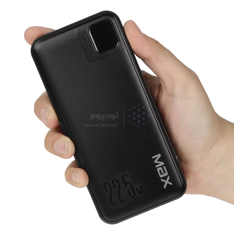 پاوربانک فست شارژ Max 20000mAh مدل MZ-11 22.5W - مشکی - MMX - تصویر 7