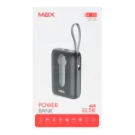 پاوربانک PD و فست شارژ Max 20000mAh مدل M-Z12 22.5W - مشکی - MMX - تصویر 4