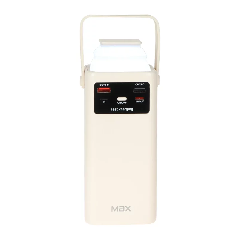پاوربانک PD و فست شارژ Max 50000mAh مدل MZ-16 22.5W - سفید - MMX - تصویر 2