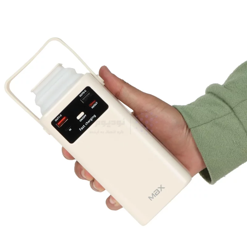 پاوربانک PD و فست شارژ Max 50000mAh مدل MZ-16 22.5W - سفید - MMX - تصویر 9