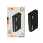 پاوربانک PD و فست شارژ pqbd 20000mAh مدل PQ-PB02 67W - مشکی