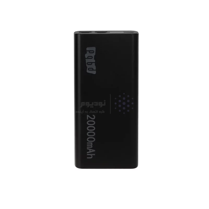 پاوربانک PD و فست شارژ pqbd 20000mAh مدل PQ-PB02 67W - مشکی - تصویر 5