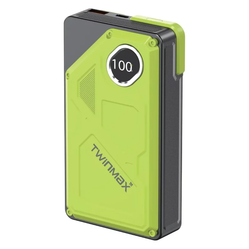 پاوربانک PD و فست شارژ TwinMax 20000mAh مدل MZ-17 22.5W - سبز - تصویر 2