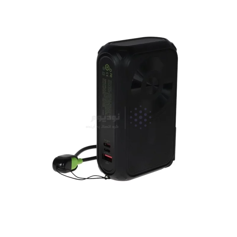 پاوربانک PD و فست شارژ TwinMax 20000mAh مدل MZ-18 22.5W - مشکی - تصویر 5