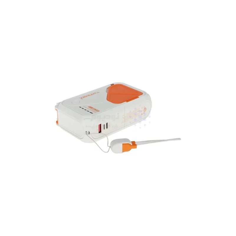 پاوربانک PD و فست شارژ TwinMax 20000mAh مدل MZ-18 22.5W - سفید - تصویر 6