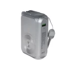 پاوربانک PD و فست شارژ TwinMax 20000mAh مدل MZ-18 22.5W - نقره ای - تصویر 5