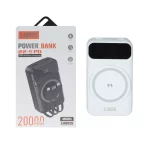 پاوربانک PD و فست شارژ Liami 22.5W 20000mAh مدل LM8020 - سفید