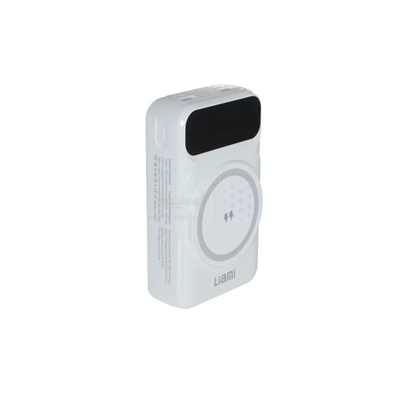 پاوربانک PD و فست شارژ Liami 22.5W 20000mAh مدل LM8020 - سفید - تصویر 6