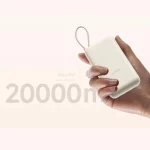پاوربانک ( فست شارژ) Xiaomi 33W 20000mAh مدل PB2030MI - کرم - تصویر 7