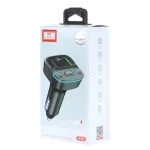 شارژر فندکی PDوفست دو پورت و گیرنده بلوتوث FM خودرو Earldom مدل M101 - مشکی - تصویر 3