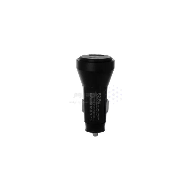شارژر فندکی PD و فست دو پورت Max مدل M-X27 52.5W - مشکی - MMX - تصویر 3