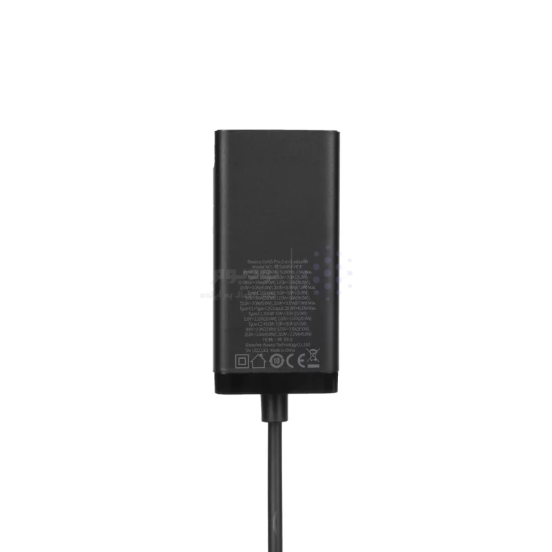 شارژر رومیزی فست چهار پورت Baseus مدل Gan5 Pro CCGP110201 67W - مشکی (گارانتی آونگ) - تصویر 3