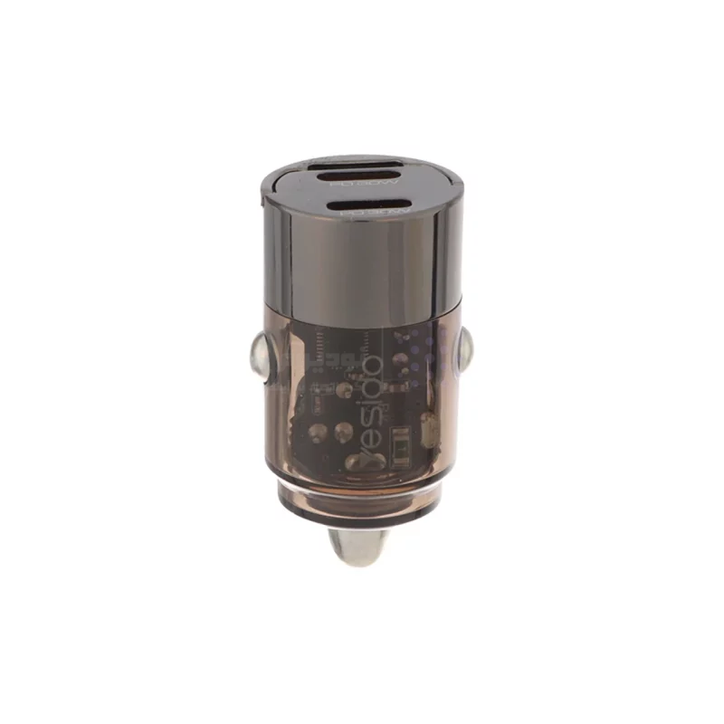 شارژر فندکی PD و فست دو پورت Yesido مدل Y69 30W - مشکی (گارانتی 18 ماه تعویض نیکان همراه) - تصویر 4