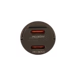 شارژر فندکی PD و فست دو پورت Yesido مدل Y69 30W - مشکی (گارانتی 18 ماه تعویض نیکان همراه) - تصویر 6