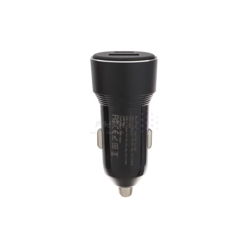 شارژر فندکی PD و فست دو پورت Yesido مدل Y64 50W - مشکی (گارانتی 18 ماه تعویض نیکان همراه) - تصویر 3