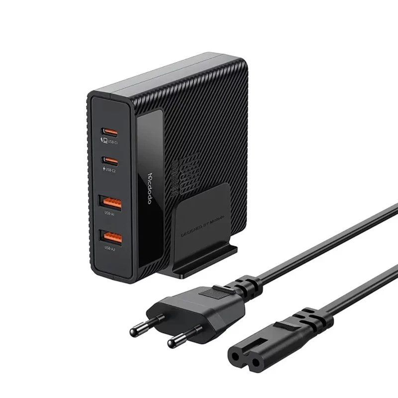شارژر رومیزی PD و فست چهار پورت Mcdodo مدل CH-180 100W - مشکی (گارانتی متین) - تصویر 2