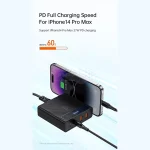 شارژر رومیزی PD و فست چهار پورت Mcdodo مدل CH-180 100W - مشکی (گارانتی متین) - تصویر 4