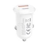 شارژر فندکی فست دو پورت XO مدل XO-CC69 30W - سفید - تصویر 4
