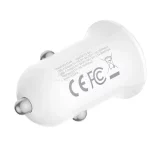 شارژر فندکی فست دو پورت XO مدل XO-CC69 30W - سفید - تصویر 5