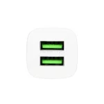 شارژر فندکی فست دو پورت DENMEN مدل DZ06 - سفید - MN(بدون پک) - تصویر 4