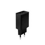 شارژر دیواری دو پورت DENMEN مدل DC02 - مشکی - MN(بدون پک)