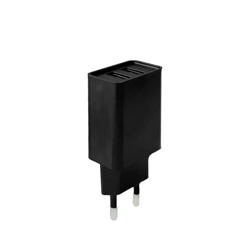 شارژر دیواری دو پورت DENMEN مدل DC02 - مشکی - MN(بدون پک) - تصویر 2