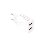 شارژر دیواری دو پورت DENMEN مدل DC05 - سفید - MN(بدون پک) - تصویر 3