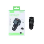 شارژر فندکی PD و فست دو پورت مدل X05 60W - مشکی - ASP (گارانتی شش ماهه آروین)