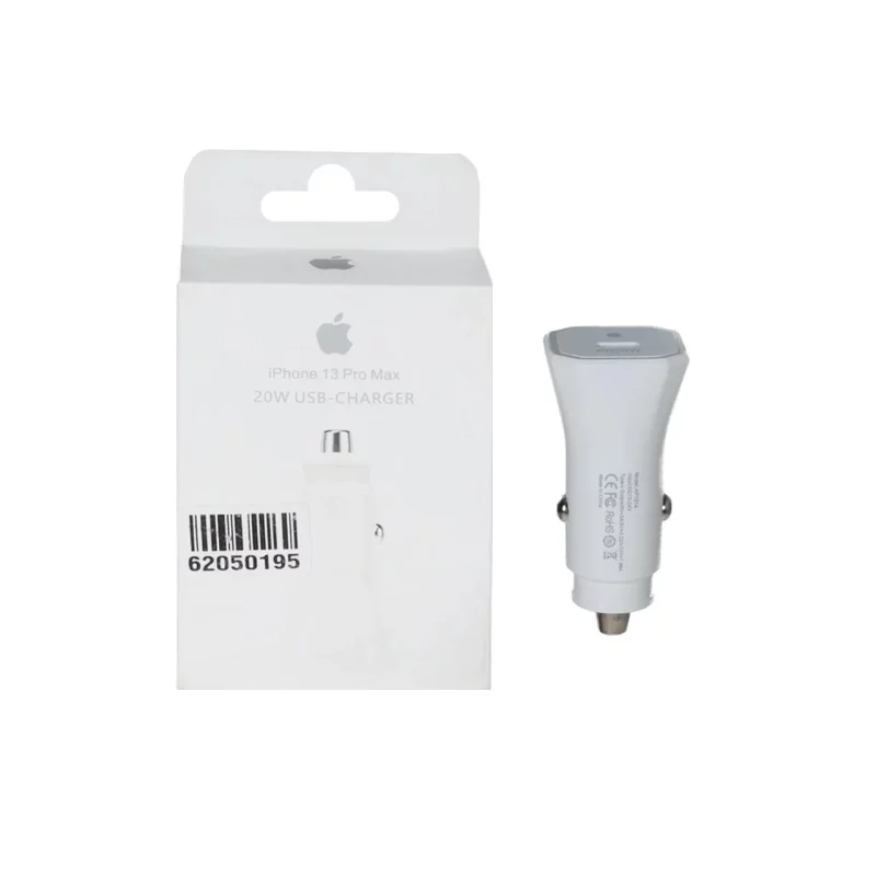 شارژر فندکی PD و فست تک پورت Apple مدل AP1314 20W - سفید - ASP (گارانتی شش ماهه آروین) - تصویر 2
