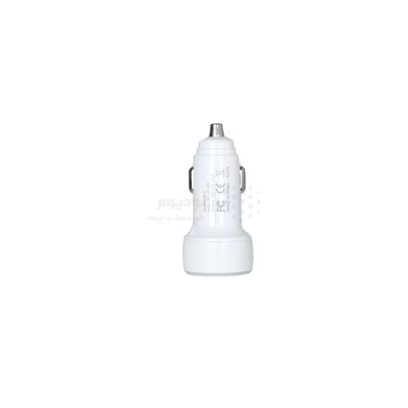 شارژر فندکی فست دو پورت UBY مدل U-C12 - سفید - ASP (گارانتی شش ماهه آروین) - تصویر 3