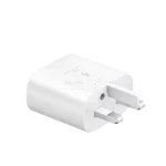 شارژر دیواری سه پین PD و فست تک پورت Samsung مدل EP-TA800 25W - سفید - MMX (اصل چین) - تصویر 3