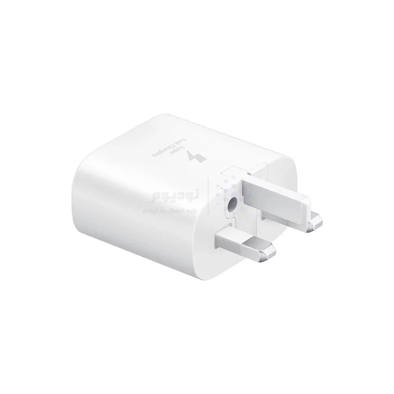 شارژر دیواری سه پین PD و فست تک پورت Samsung مدل EP-T2510 25W - سفید - MMX (اصل چین) - تصویر 3