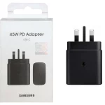 شارژر دیواری سه پین PD و فست تک پورت Samsung مدل EP-TA845 45W - مشکی - MMX