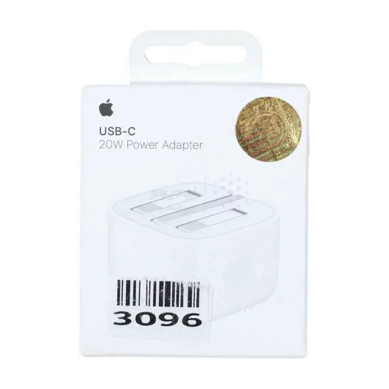 شارژر دیواری سه پین Apple مدل MUVT3B/A A2344 20W - سفید - ASP (گارانتی شش ماهه آروین) - تصویر 6