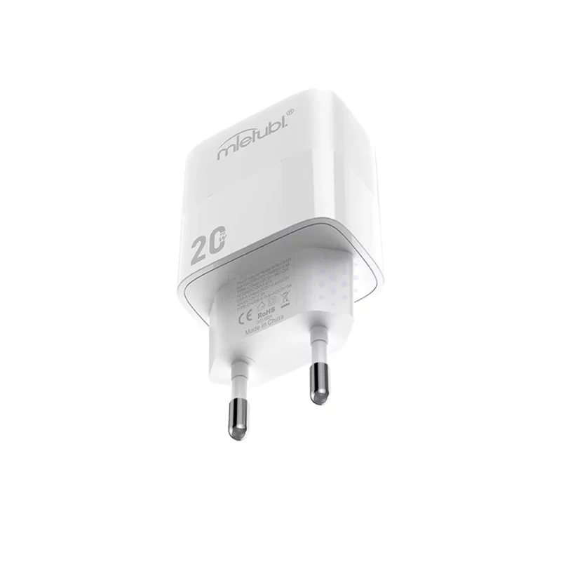 شارژر دیواری PD و فست دو پورت Mietubl مدل MTB-CS03E 20W - سفید (گارانتی شش ماهه AZR) - تصویر 3