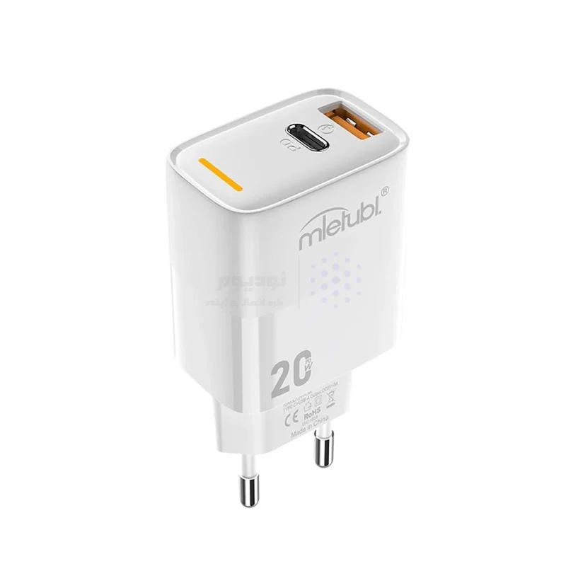 شارژر دیواری PD و فست دو پورت Mietubl مدل MTB-CS03E 20W - سفید (گارانتی شش ماهه AZR) - تصویر 5